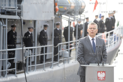 Gdansk  Stocznia Remontowa Shipbuilding Chrzest i wodowanie...