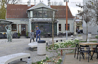 Sopot. Ulica Monte Cassino tzw. Monciak. Na zdjeciu...