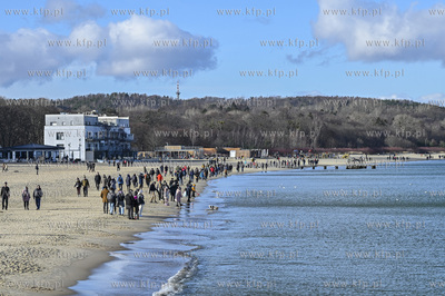 Sopot. Sloneczna niedziela i tłumy spacerowiczów...