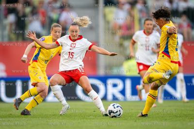 Liga Narodów Kobiet: Polska - Rumunia n/z Milena Kokosz...