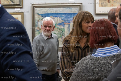 Wernisaż wystawy malarstwa Erwina Elstera w Domu Wiedemanna...