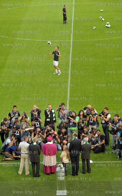 Mecz inauguracyjny na PGE Arena w Gdansku pomiedzy...