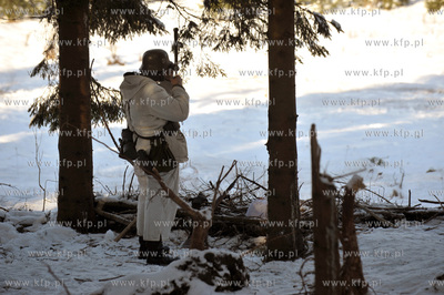 Rekonstrukcja bitwy w Ardenach przygotowana przez Muzeum...