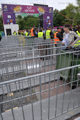 Otwarcie Gdanskiej Strefy Kibica na Placu Zebran Ludowych....