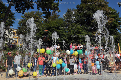 Otwarcie nowego parku przy ul. Gdańskiej w Zukowie....