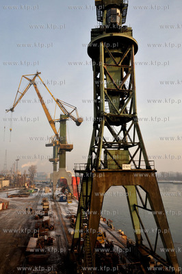 Stocznia Gdansk. 06.02.2014 fot. Maciej Kosycarz /...