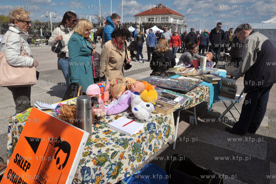 Sopot. Molo Fest przy sopockim molo. Strefa wystawcow....