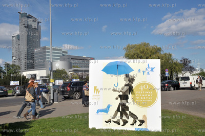 Festiwal Filmowy w Gdyni.  Festiwalowe dekoracje w...