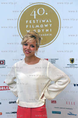 Festiwal Filmow w Gdyni. Aktorka Marianna Zydek. 19.09.2015...