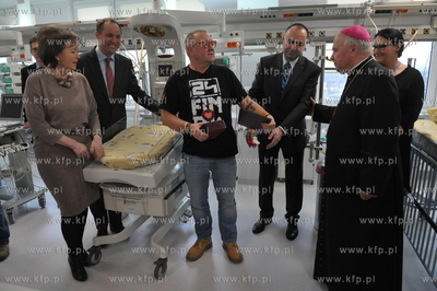 Otwarciu nowoczesnego oddziału kardiochirurgii dziecięcej...