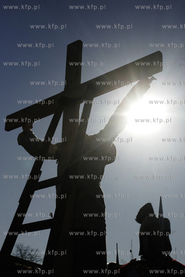 Gdansk. Inscenizacja Meki Panskiej. 06.04.2007 fot....