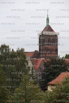 Gdansk. Remont dachu kosciola sw. Jana.
19.09.2011
fot....