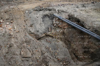 Gdańsk. Budowa tunelu pod ul. Hucisko. Podczas prac...