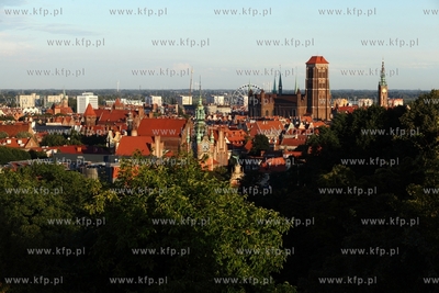 Gdansk widziany z Gory Gradowej. 
12.08.2014
fot....
