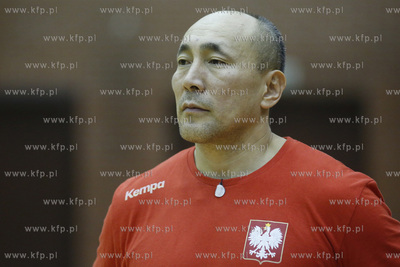 Gdańsk. Hala AWFiS Trening reprezentacji Polskji w...