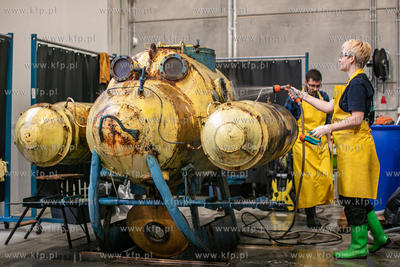 Centrum Konserwacji Wraków Statków w Tczewie. Rozpoczęcie...