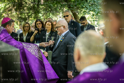 Cmentarz Srebrzysko. Pogrzeb profesor Joanny Muszkowskiej-Penson....