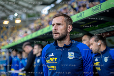 Baraże o ekstraklasę. Arka Gdynia - Odra Opole. Nz....