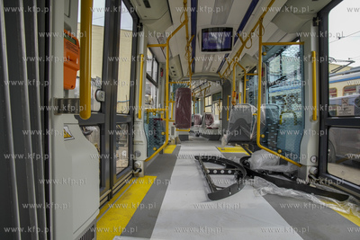 Zajezdnia Wrzeszcz. 12 z 15 tramwajów Pesa Jazz Duo...