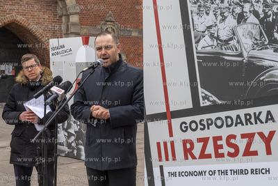 Prezentacja wystawy "Gospodarka III Rzeszy",  na Targu...