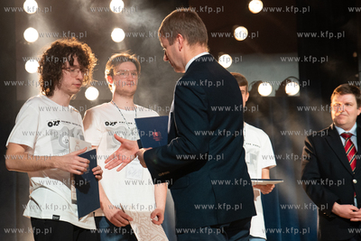 Zespół Szkół Łączności w Gdańsku. Gala kończąca...