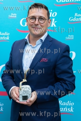 Gala z okazji 74. urodzin Radia Gdańsk. Nz. Radiowe...