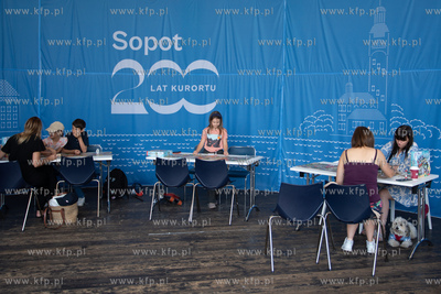 Sopot. Premiera gry planszowej  Spy Guy Sopot. 12.08.2023...