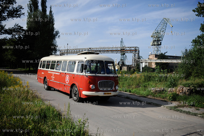 Gdansk. Subiektywna Linia Autobusowa. Zabytkowy Autobus...