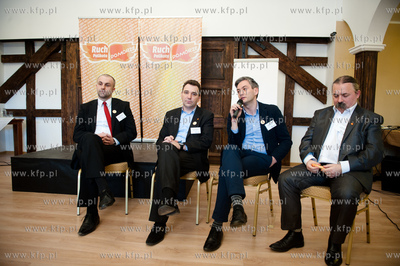 Gdansk. Hotel Olowianka. Forum Mlodych - spotkanie...