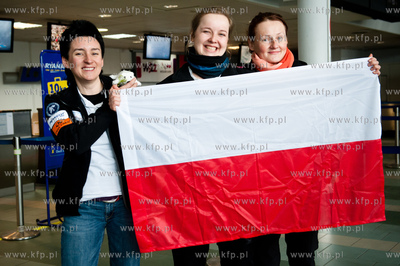 Gdansk Rebiechowo. Lotnisko im. Lecha Walesy. Wylot...