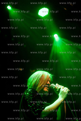 Gdansk. Klub Parlament. Koncert Anny Dabrowskiej promujacy...