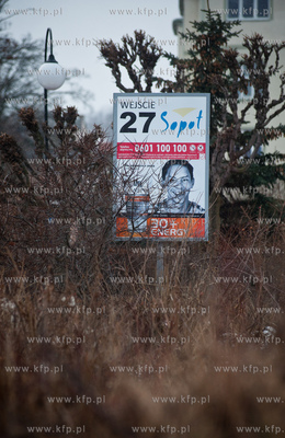 Nieprzyjemna, niezachecajaca do spacerow, zimowa pogoda...