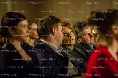 Gdansk. Teatr Szekspirowski. Daria Widawska i Tomasz...