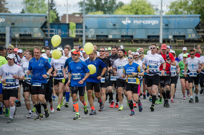 Zawodnicy na trasie II PZU Gdansk Maraton. 
15.05.2016
fot....