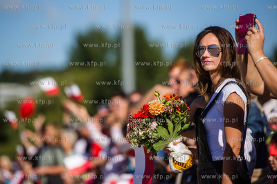 Port Wojenny w Gdyni Oksywiu. Przywitanie powracających...