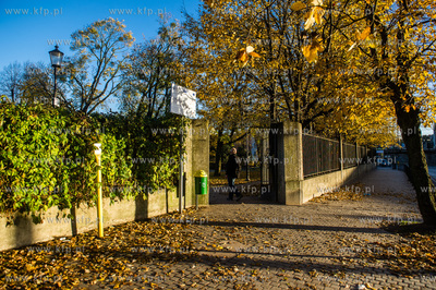 Gdańsk. Wrzeszcz. Jesien w Parku Kuźniczki. 29.10.2016...