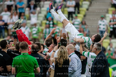 Stadion Energa Gdańsk.  Mecz XXXVI kolejki Lotto Ekstraklasy....