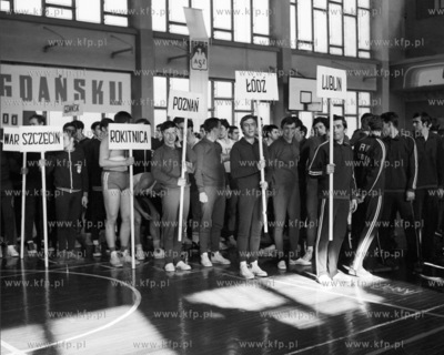 Otwarcie mistrzostw Polski akademii medycznych w koszykowce....