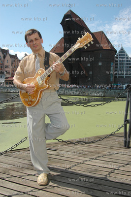 Walenty Rybak z Gdanska - muzyk i bursztynnik tworca...