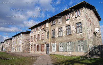 Gdansk. Zniszczone budynki na ul. Marynarki Polskiej
14.02.2008
fot....