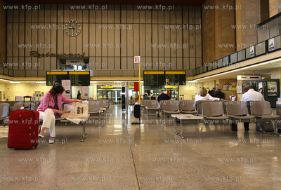 Berlin, Nz. Terminal pasazerski na lotnisku Tempelhof...