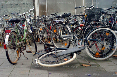 Weschtadt (Niemcy) Parking dla rowerow.
28.11.2008...