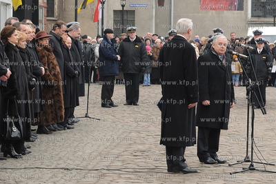 Wizyta prezydenta Lecha Kaczynskiego w Wejherowie....