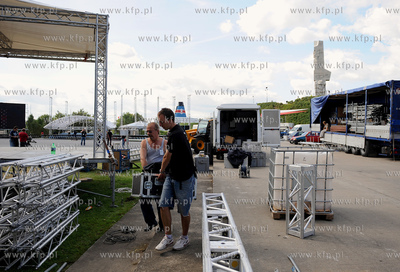 Gdansk. Westerplatte. Ostatnie przygotowania przed...