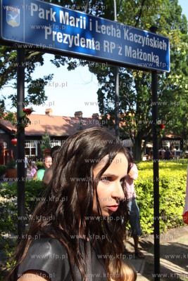 Sopot. Odsloniecie tablicy pamiatkowej honorujacej...