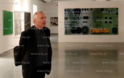 Gdansk. Peter Greenaway brytyjski rezyser i scenarzysta...