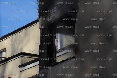 Sopot. Pozar mieszkania na ulicy Jana Sobieskiego 67....