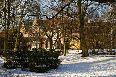 Park Oliwski zima. Nz. Palac Opatow
30.01.2011
fot....