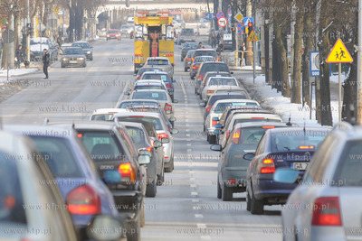 Kierowcy z Gdyni i okolic protestowali wspolnie przeciwko...