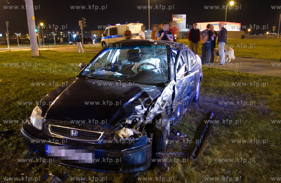 Do groznie wygladajacego wypadku doszlo ok godz. 19...